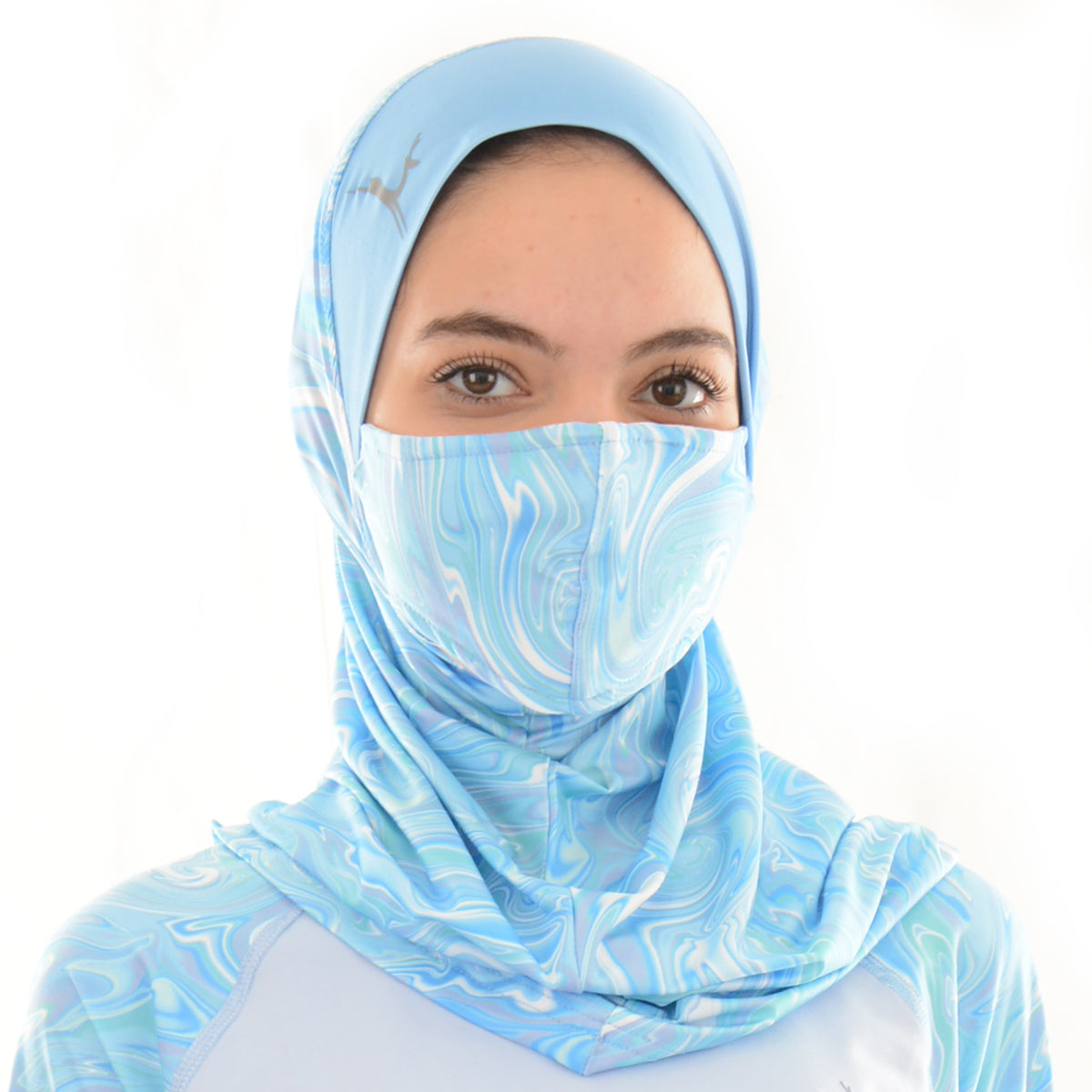Dust proof printed mask - Marble Sky - Champsland