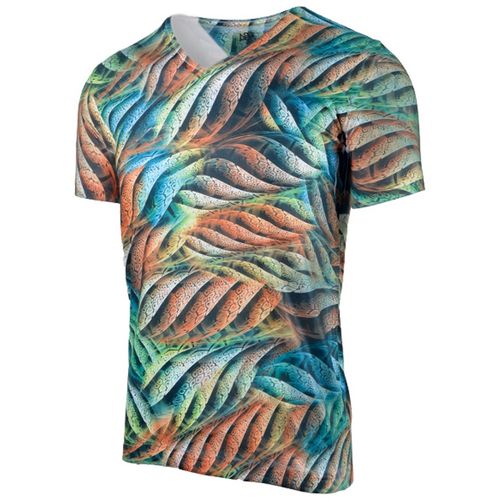 Casual Printed T-Shirt -  Multicolour