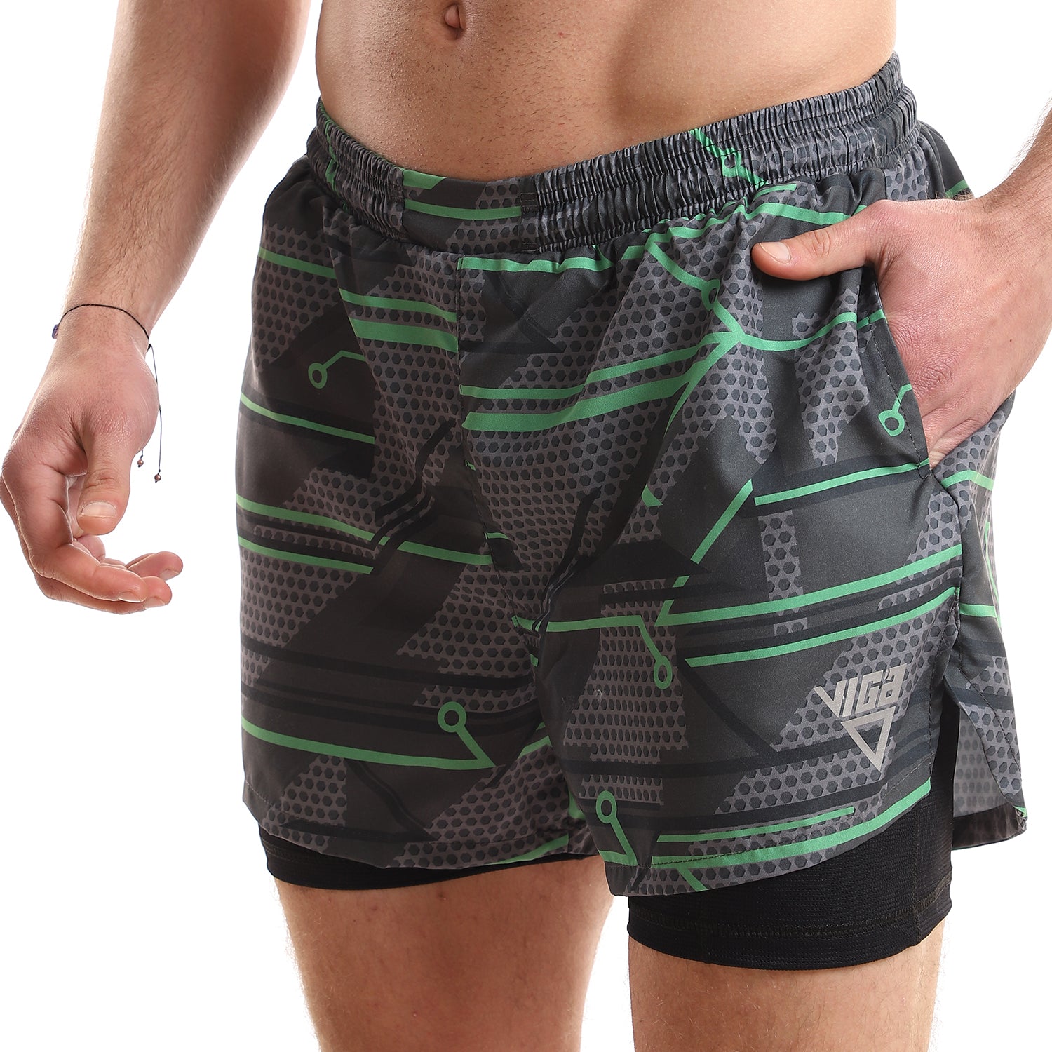 Viga 2in1 Compression And Training Shorts