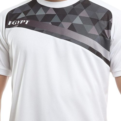 Men Digital Printed Football Cheering Egypt T-shirt