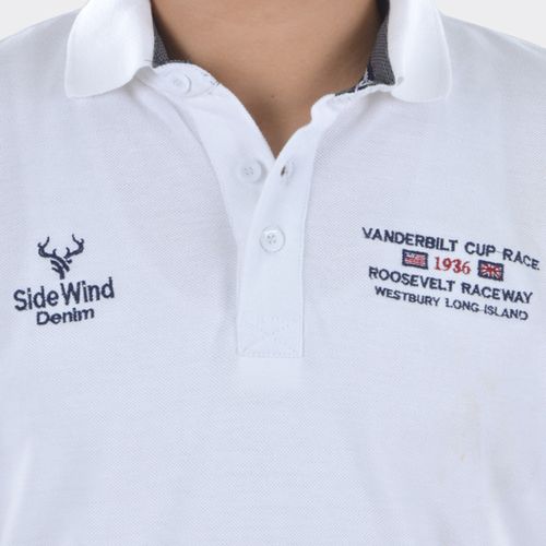 Side Wind Cotton Poloshirt