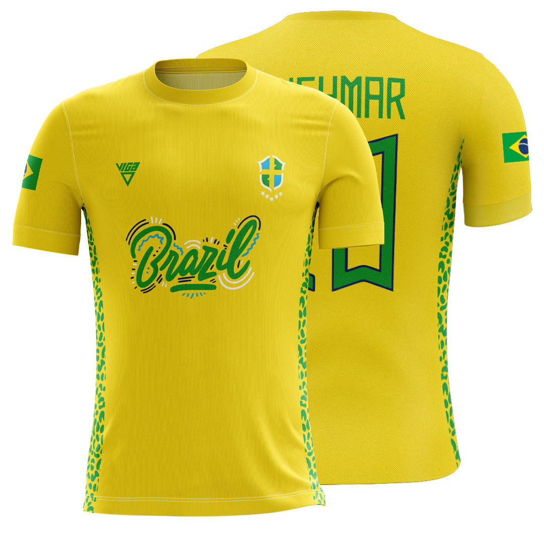 Neymar Viga soccer jersey - Brazil