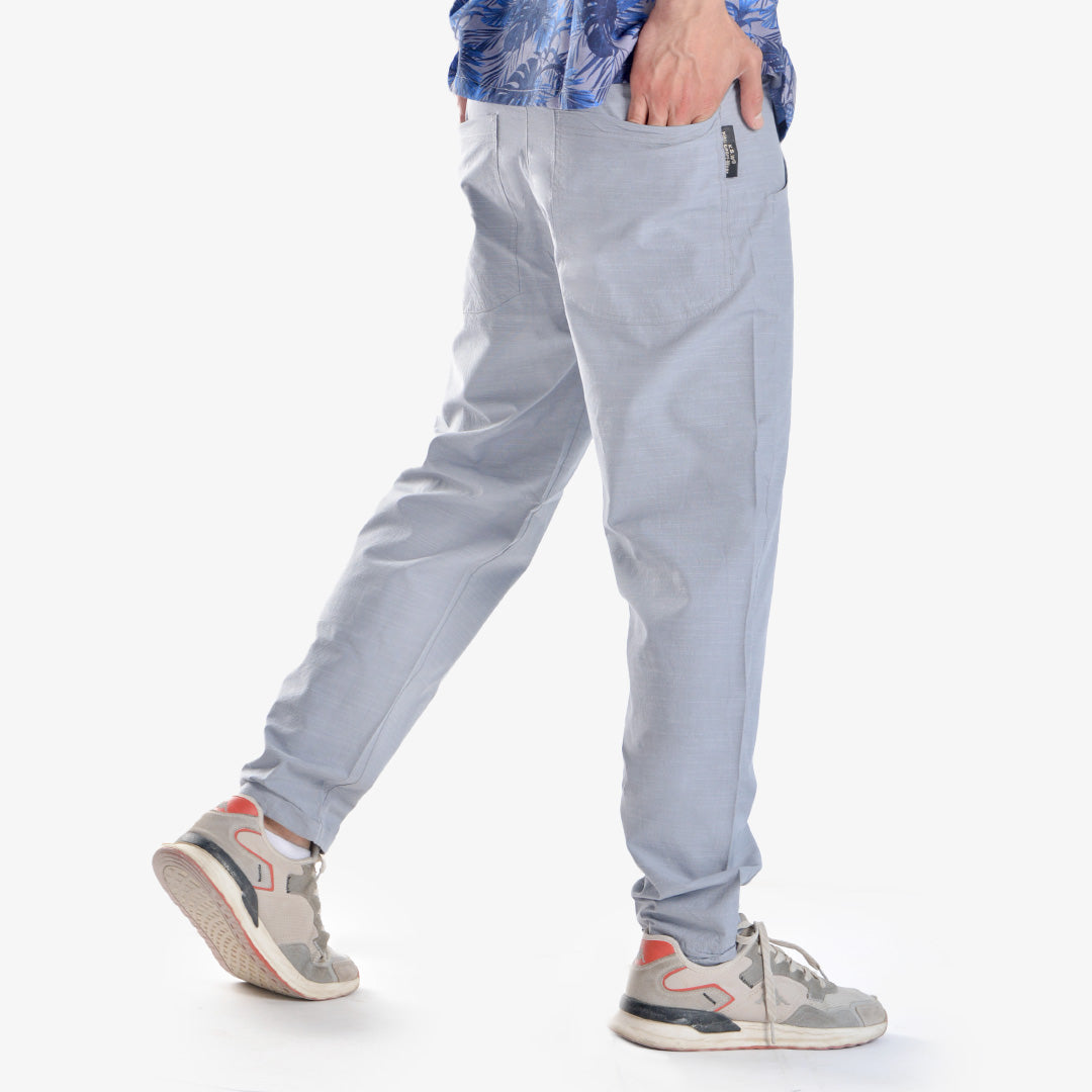 Basic regular fit linen pants
