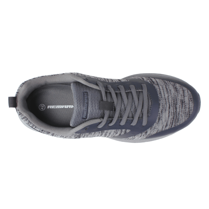 Remark Sports Shoes Hypered – Light Grey Canvas