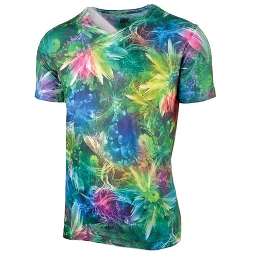 Casual Printed T-Shirt - Multicolour - Champsland