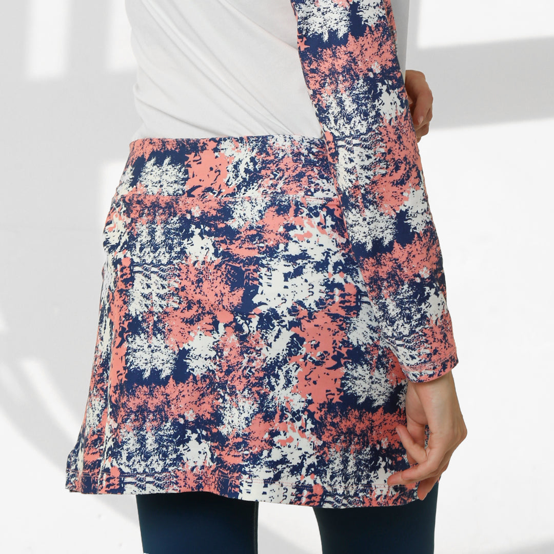 Dry fit printed skirt - Pinky Patches - Champsland