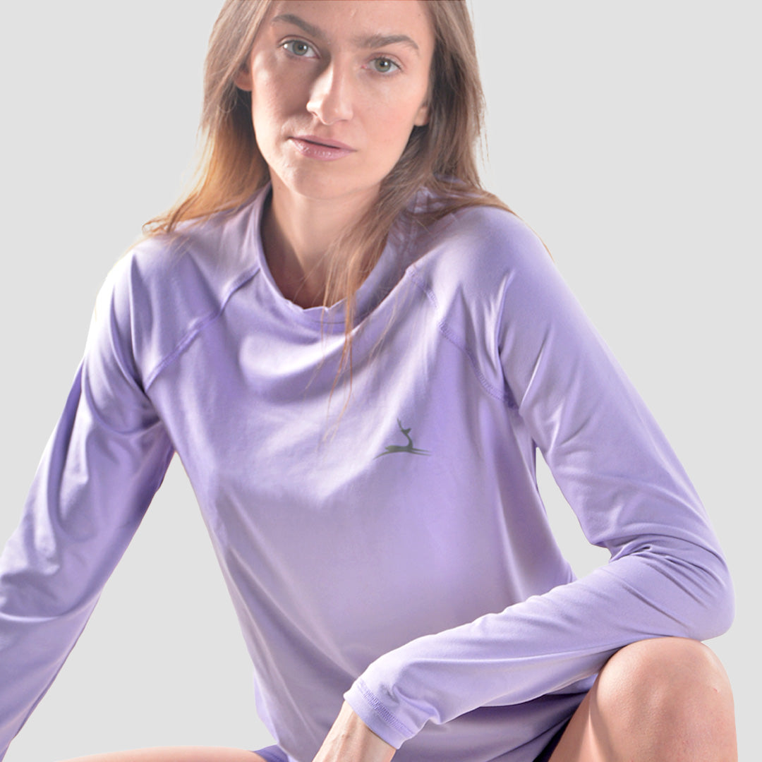 Dri-fit sport t-shirt purple - Champsland
